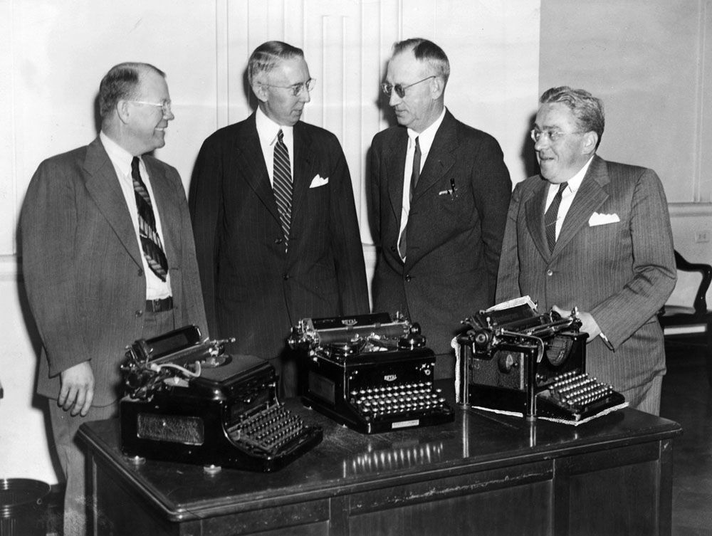 typewriters